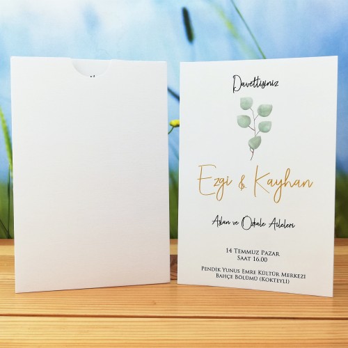 Retro Davetiye 489 Retro Davetiye 489