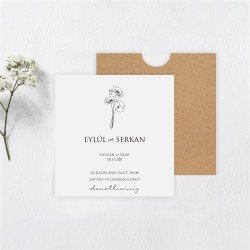 Retro Davetiye 516 Retro Davetiye 516