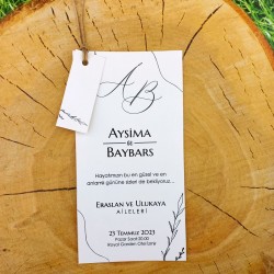 Retro Davetiye 599 Retro Davetiye 599